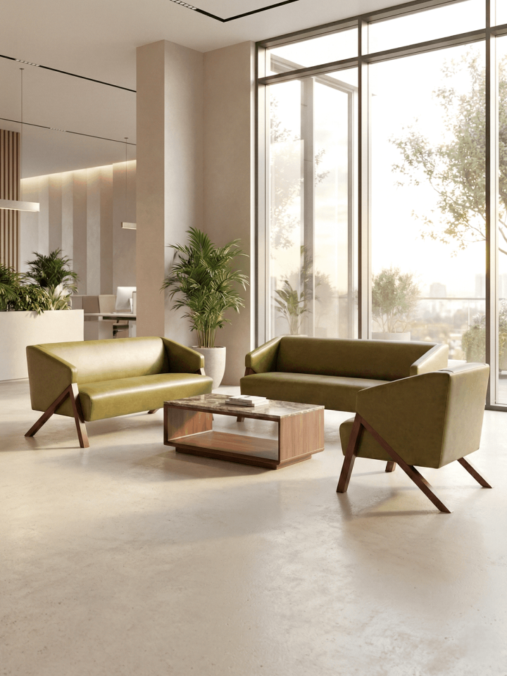 Prizma Ahşap Üçlü